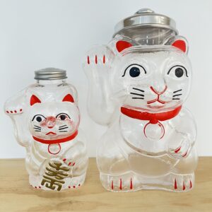 張子和紙工藝 騎乘鯛魚的招財貓