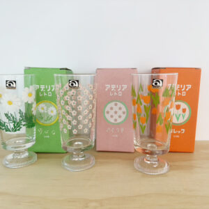 日本aderia retro 石塚硝子 復古高腳杯